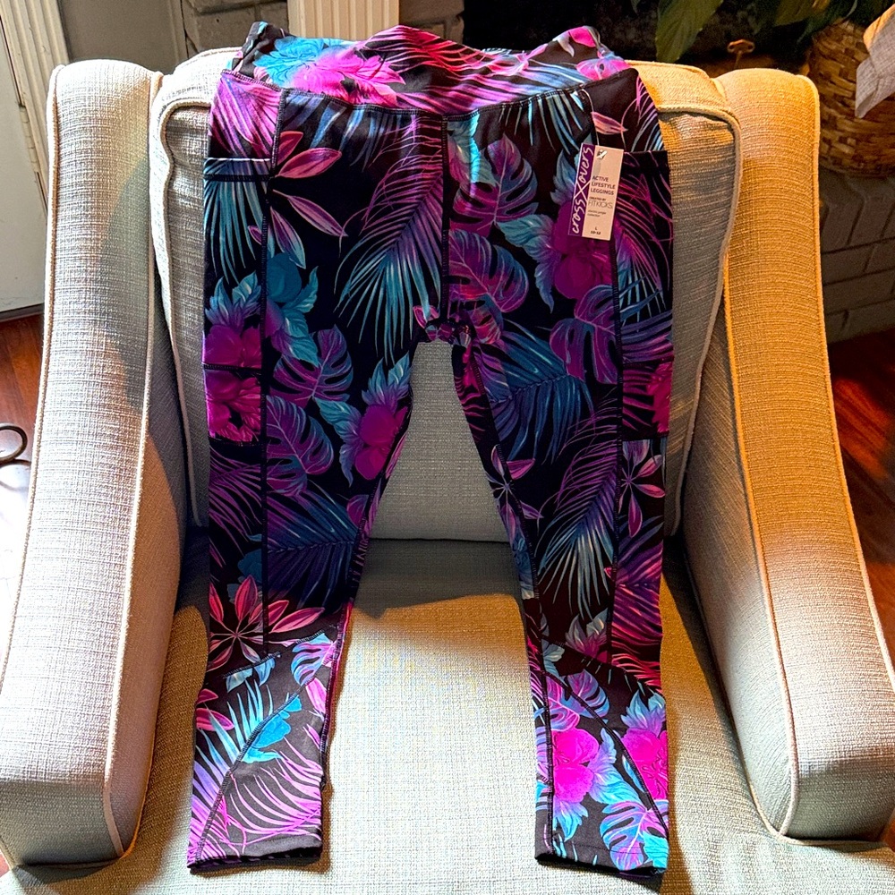 Tropical Print women’s Leggings